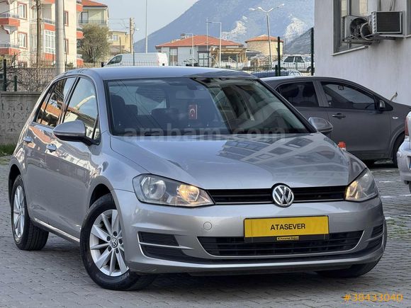 2013 MODEL'107.000 kmde'1.6TDI BULUEMİTİON HATASIZ BOYASIZ GOLF7