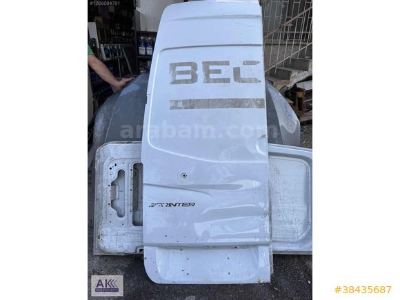 mercedes sprinter orjınal sol arka bagaj kapağı