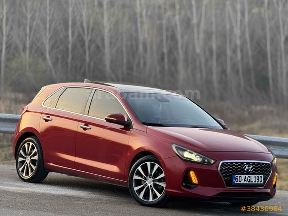 Sahibinden Hyundai i30 1.6 CRDi Elite Plus 2018 Model  193.000 km Bordo