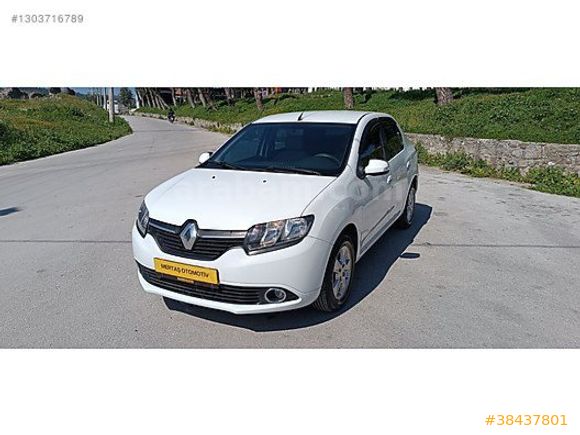 2014 RENEULT SYMBOL 1.2 TOUCH 132 Bin km'de DEĞİŞENSİZ DOLUSU.