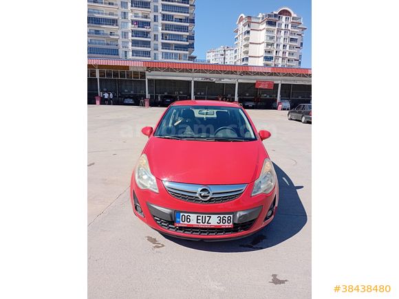 Sahibinden Opel Corsa 1.4 Twinport Enjoy 2012 Model  219.000 km Kırmızı
