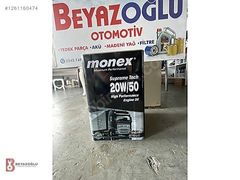 MOTOR YAĞI MONEX 16 LT 20W/50 SUPREME TECH