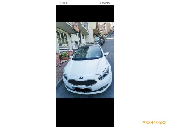 Sahibinden Kia Ceed 1.6 CRDi Concept Plus 2012 Model Kırıkkale 180.000 km Beyaz