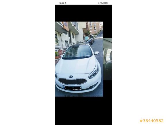 Sahibinden Kia Ceed 1.6 CRDi Concept Plus 2012 Model Kırıkkale 180.000 km Beyaz