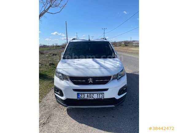 Sahibinden Peugeot Rifter 1.5 BlueHDI Allure 2020 Model  100.000 km Beyaz