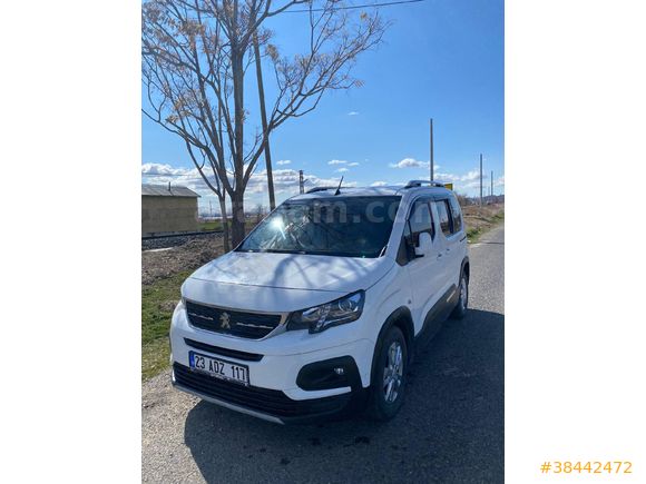 Sahibinden Peugeot Rifter 1.5 BlueHDI Allure 2020 Model  100.000 km Beyaz