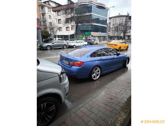 Sahibinden BMW 4 Serisi 418i Gran Coupe M Sport 2015 Model  198.500 km Mavi (metalik)