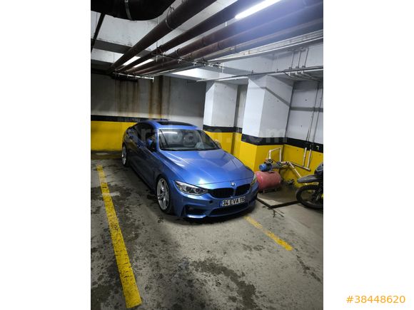 Sahibinden BMW 4 Serisi 418i Gran Coupe M Sport 2015 Model  198.500 km Mavi (metalik)