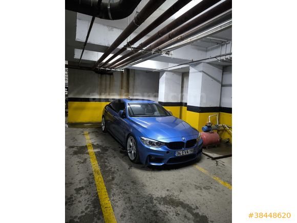 Sahibinden BMW 4 Serisi 418i Gran Coupe M Sport 2015 Model  198.500 km Mavi (metalik)