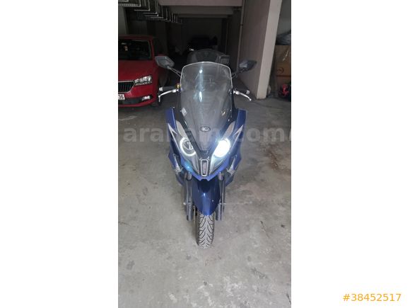 Sahibinden Kymco Downtown 250i kapalı garaj  motoru