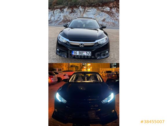 Sahibinden Honda Civic 1.6i VTEC ECO Elegance 2017 Model 2018 çıkış