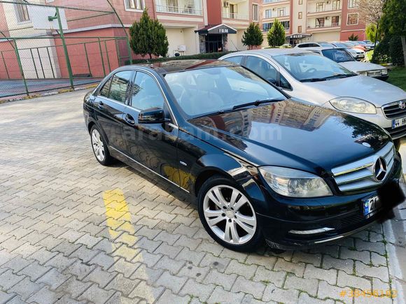 Sahibinden hatasız/tramersiz Mercedes - Benz C 180 Kompressor BlueEfficiency Avantgarde 2011 Model Diyarbakır 220.000 km Siyah