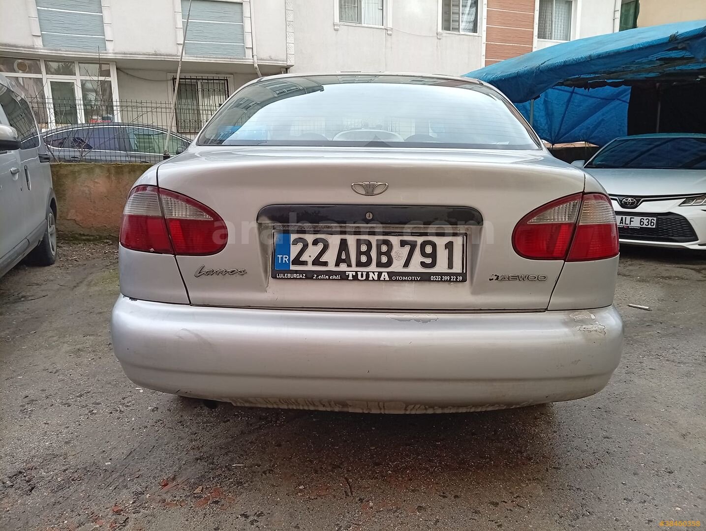 Sahibinden Daewoo Lanos 1.5 SE 1998 Model Tekirdağ 334.000 km Gri (Gümüş) 6