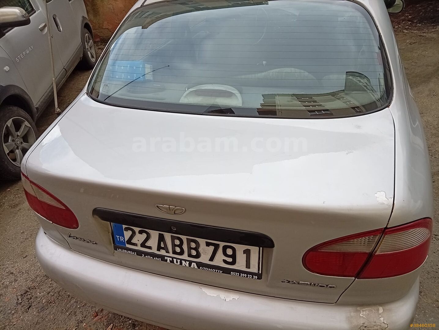 Sahibinden Daewoo Lanos 1.5 SE 1998 Model Tekirdağ 334.000 km Gri (Gümüş) 5