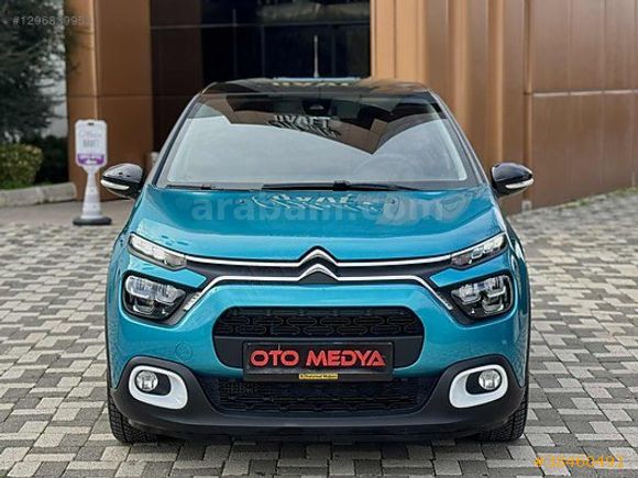 OTOMEDYA 2023 C3 SHİNE 30.000KM ÇİFTRENK %30PEŞİN SENETLİSATIŞ