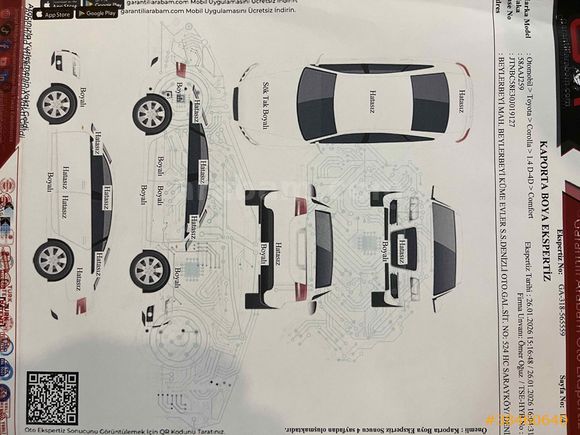Sahibinden Toyota Corolla 1.4 D-4D Comfort 2011 Model 