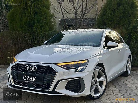 ÖZAK-BOYASIZ 2021 MODEL AUDİ A3 35 TFSI S LİNE 93.000'KM CAM TVN