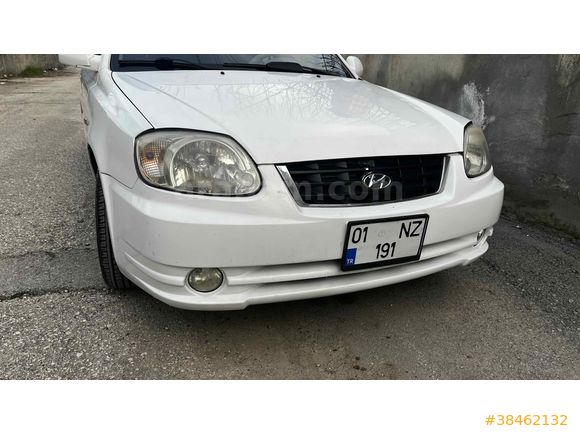 Sahibinden Hyundai Accent 1.6 Admire 2003 Model  220.000 km Beyaz