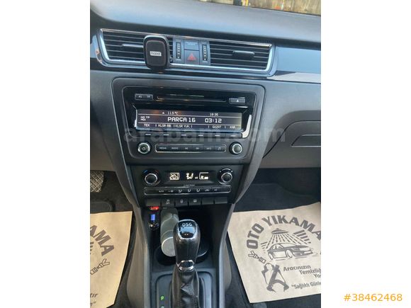 Skoda Rapid 1.6 TDI DSG Spaceback Elegance 2014 Model 163.000 km Beyaz