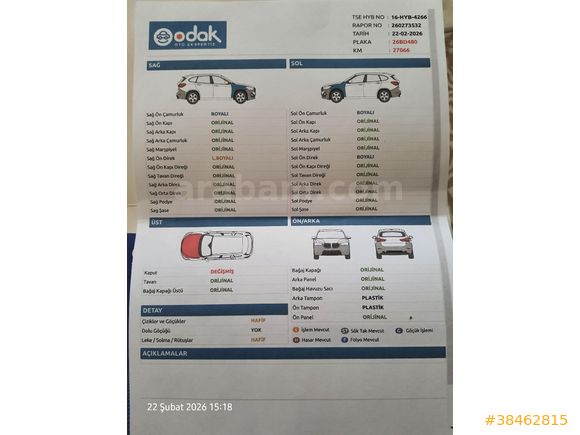 Sahibinden Ford Fiesta 1.0 GTDi Titanium 2015 Model Bursa 27.100 km Gri (titanyum)