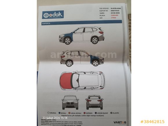 Sahibinden Ford Fiesta 1.0 GTDi Titanium 2015 Model Bursa 27.100 km Gri (titanyum)