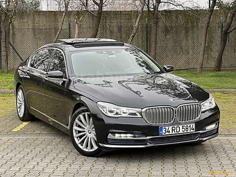 Galeriden BMW 7 Serisi 730i Long Executive Lounge 2016 Model İstanbul 178.000 km Siyah