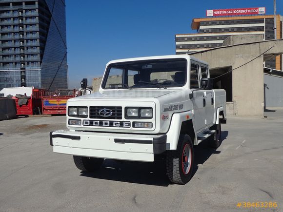 ANKARADA SATILIK 2007 MODEL SON SİSTEM 4X4 ARAZİLİ DOÇ KAMYONET