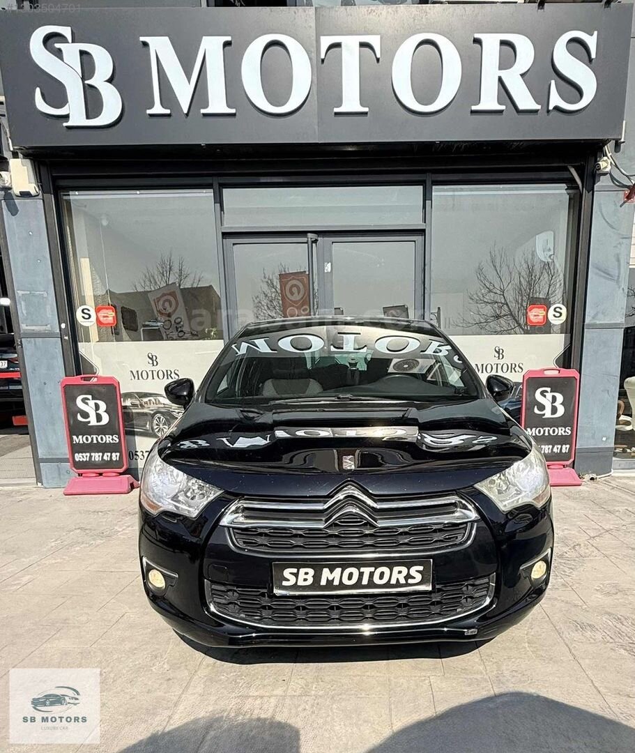 SB MOTORSTAN DS4 1.6 210 BİN PEŞİN 36 AY 1