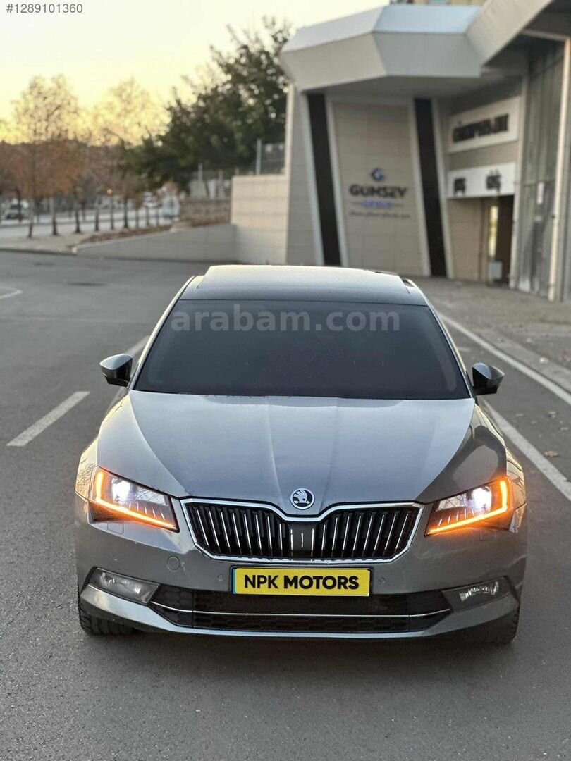 NPK MOTORS DAN 2017 SUPERB 1.6 TDİ PRESTİGE HATASIZ CAM TAVAN 3