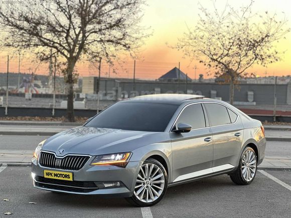 NPK MOTORS DAN 2017 SUPERB 1.6 TDİ PRESTİGE HATASIZ CAM TAVAN