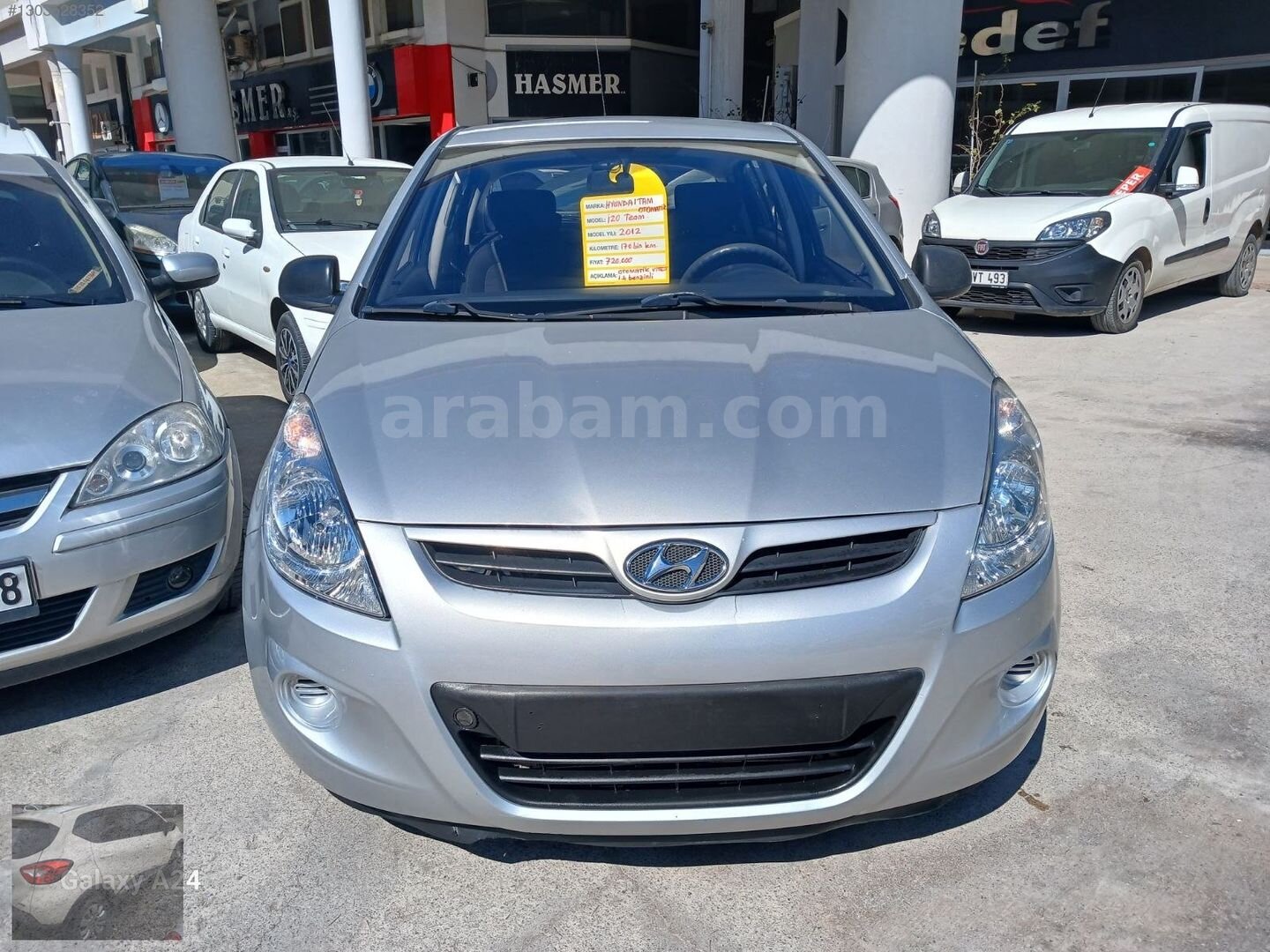 Galeriden Hyundai i20 1.4 CVVT Team 2012 Model İzmir 160.000 km Gri 2