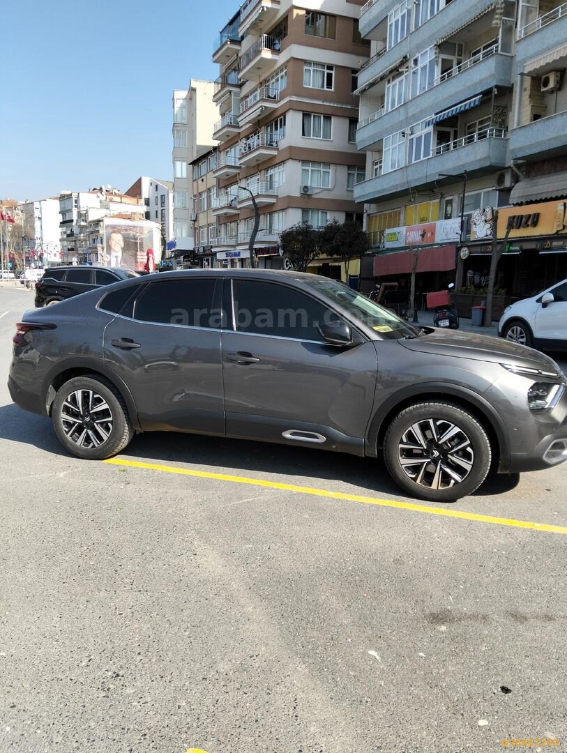 Sahibinden Citroen C4 X 1.2 PureTech Shine 2024 Model İstanbul 147.000 km Gri (titanyum) 7