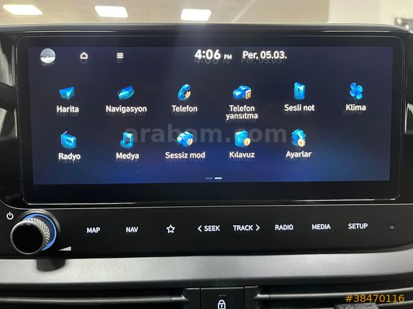 ERÇAL:2025 HYUNDAI İ20 1.0 T-GDI STYLE+BOYASIZ+0.99+K/K TAKSİT