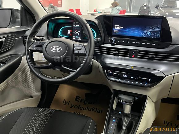 ERÇAL:2025 HYUNDAI İ20 1.0 T-GDI STYLE+BOYASIZ+0.99+K/K TAKSİT