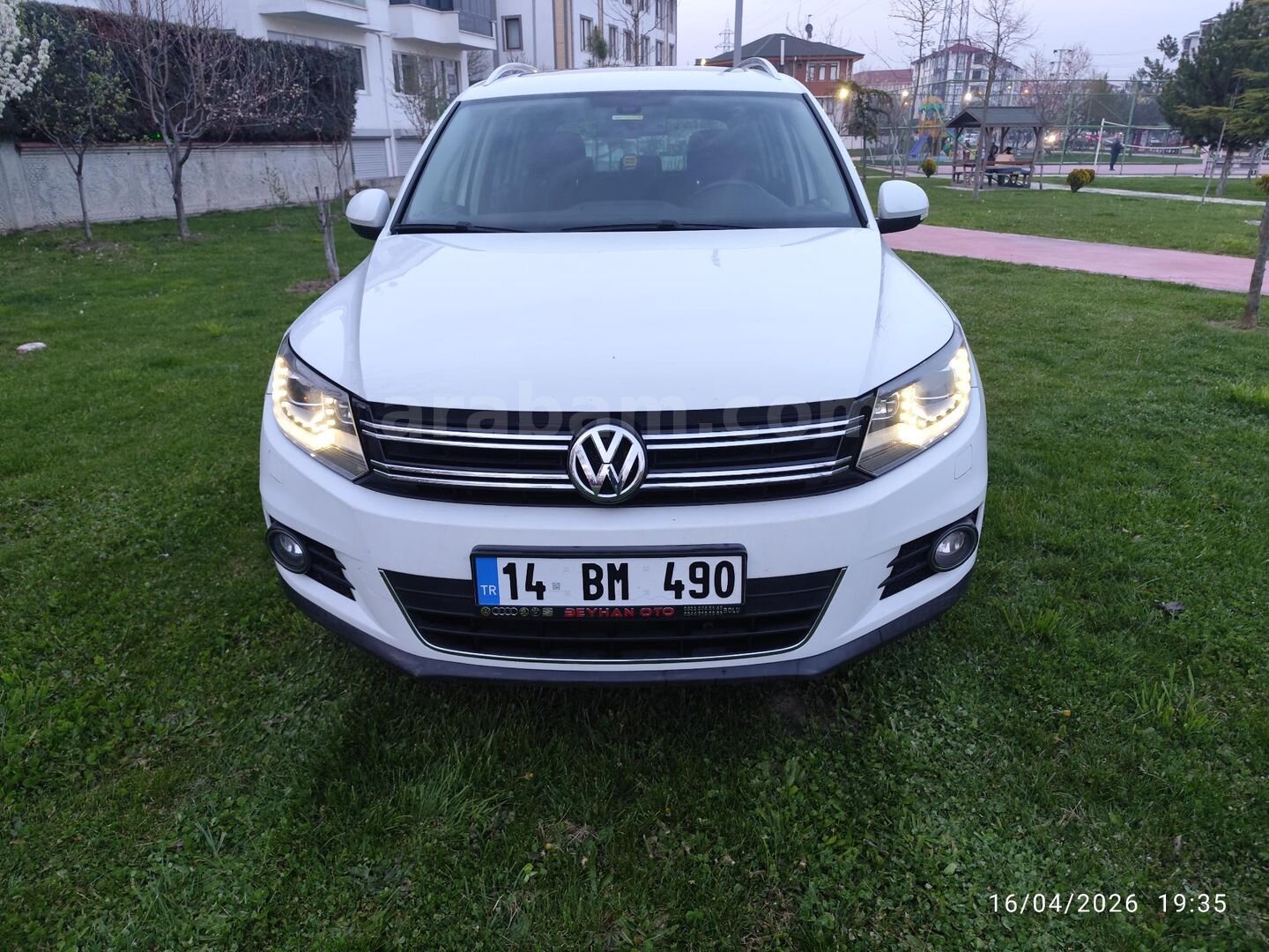 Sahibinden Volkswagen Tiguan 1.4 TSI Cup 2014 Model Bolu 137.000 km Beyaz 1