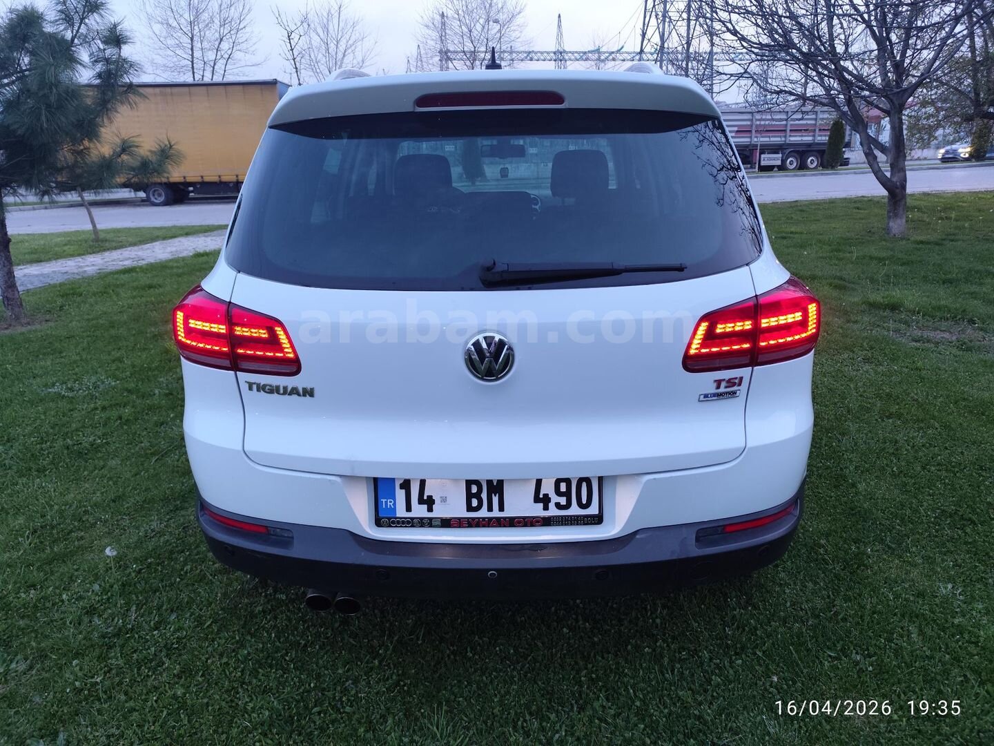 Sahibinden Volkswagen Tiguan 1.4 TSI Cup 2014 Model Bolu 137.000 km Beyaz 2