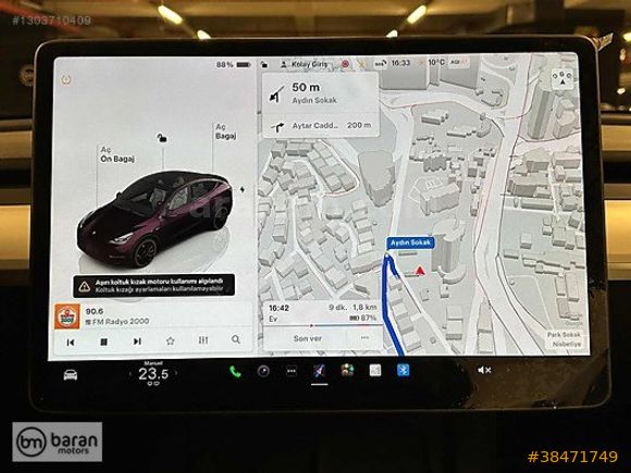 BARAN MOTORS 2023 MODELY PERFORMANCE-534HP-BEYAZ DÖŞEME-BOYASIZ