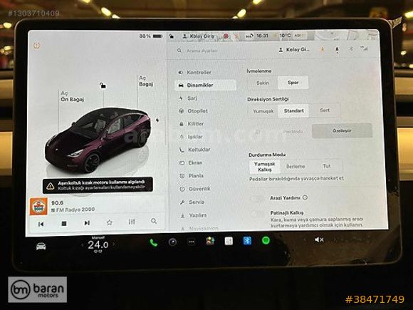 BARAN MOTORS 2023 MODELY PERFORMANCE-534HP-BEYAZ DÖŞEME-BOYASIZ
