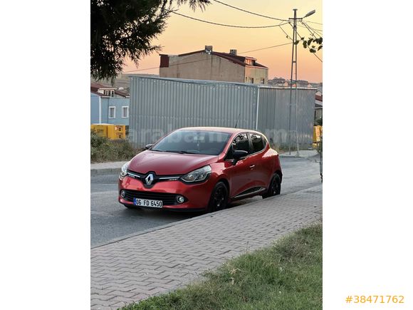 Sahibinden Renault Clio 1.5 dCi Touch 2013 Model  194.700 km Kırmızı