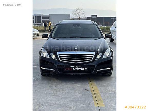 FTH MOTORS MERCEDES E250 CDİ 4MATİC YETKİLİ SERVİS BAKIMLI