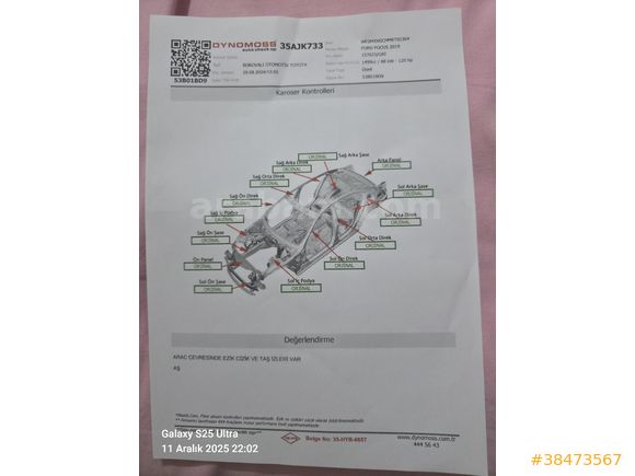 Sahibinden Ford Focus 1.5 TDCi Titanium 2019 Model