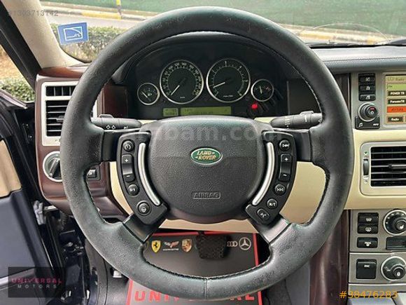 "UNIVERSAL MOTORS" 2006 RANGE ROVER 3.0 TD6 VOGUE FACELİFT BAYİİ
