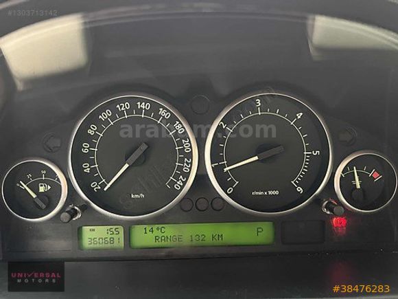 "UNIVERSAL MOTORS" 2006 RANGE ROVER 3.0 TD6 VOGUE FACELİFT BAYİİ
