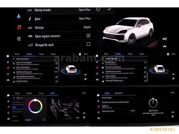 2024 PORSCHE CAYENNE 4.0 V8 TURBO E-HYBRİD
