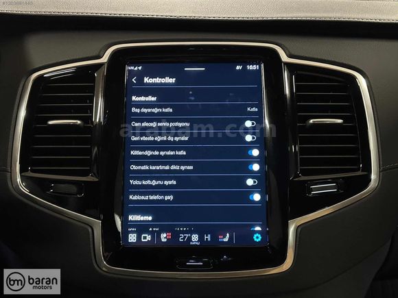 BARAN MOTORS 2023 XC90 B5 PLUS BRIGHT BOYASIZ 7 KOLTUK