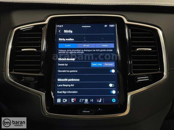 BARAN MOTORS 2023 XC90 B5 PLUS BRIGHT BOYASIZ 7 KOLTUK
