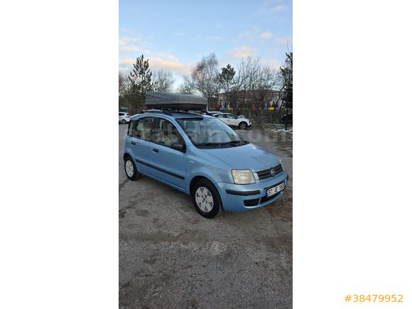 Boyasız Fiat Panda 1.2 Dynamic 2004 Model  155.000 km Mavi