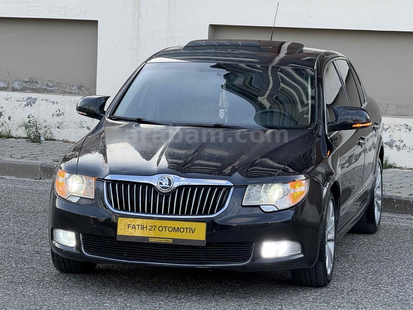 Galeriden Skoda SuperB 2.0 TDI Elegance 2009 Model Gaziantep 330.000 km Siyah 4