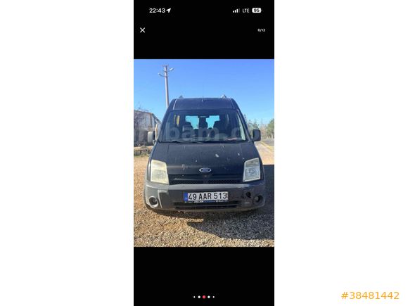 Sahibinden Ford Transit Connect K230 L 2006 Model 