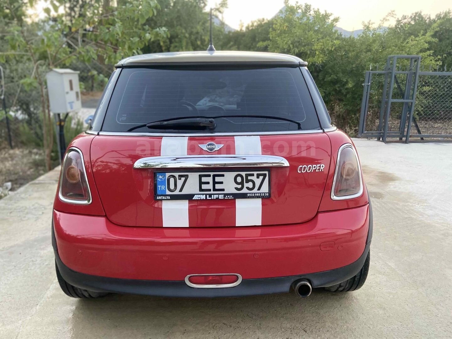 Sahibinden Mini Cooper 1.6 Türkiye Paketi 2008 Model Antalya 224.642 km Kırmızı 5